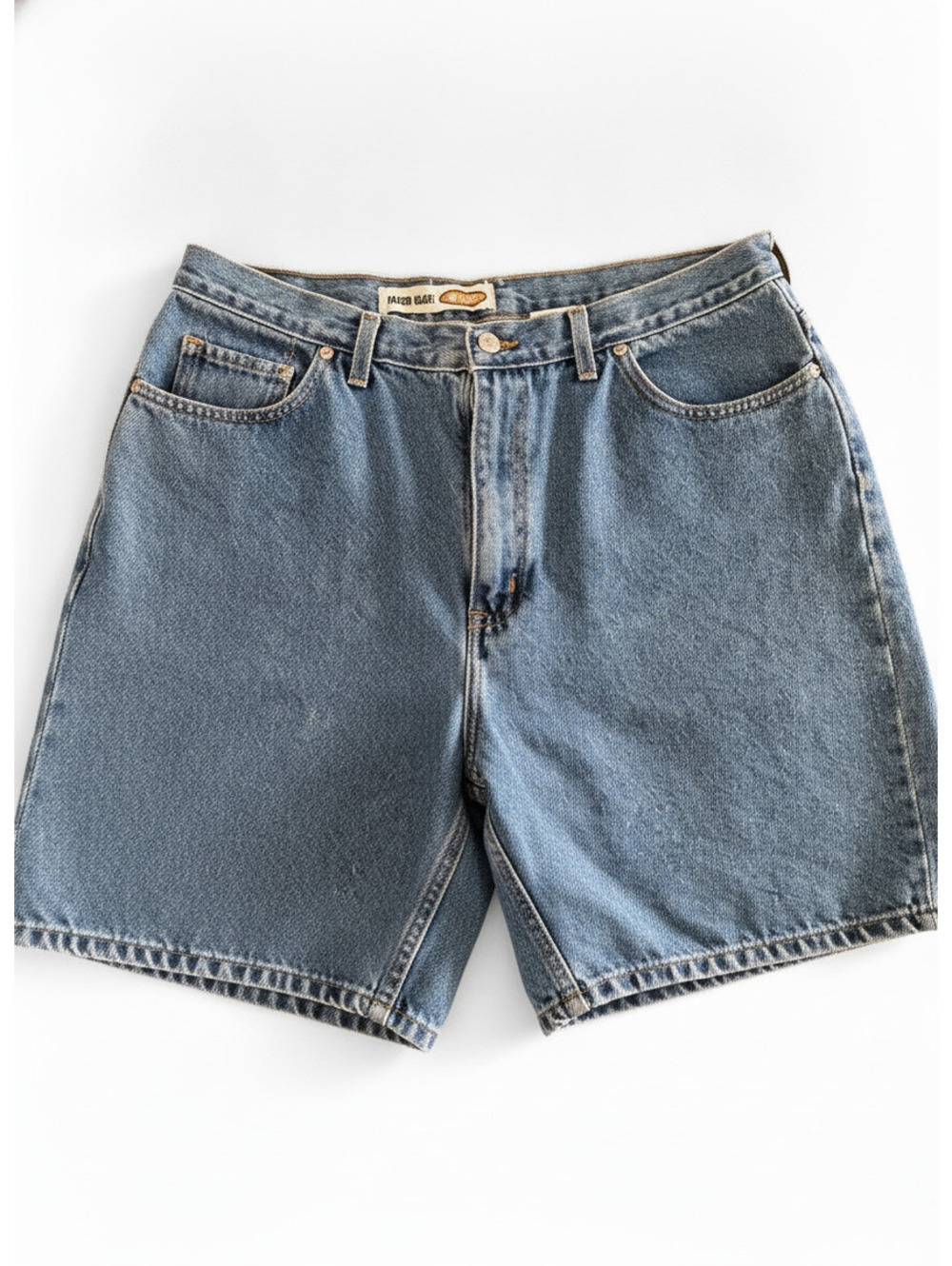 Faded Glory Women's Blue Denim Shorts Size 18W - Classic Cotton Casual Fit